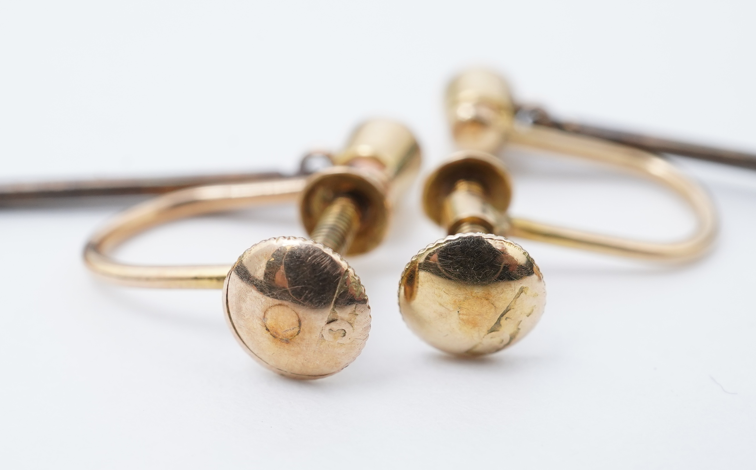 An attractive Edwardian opal and diamond demi-parure, early 20th century